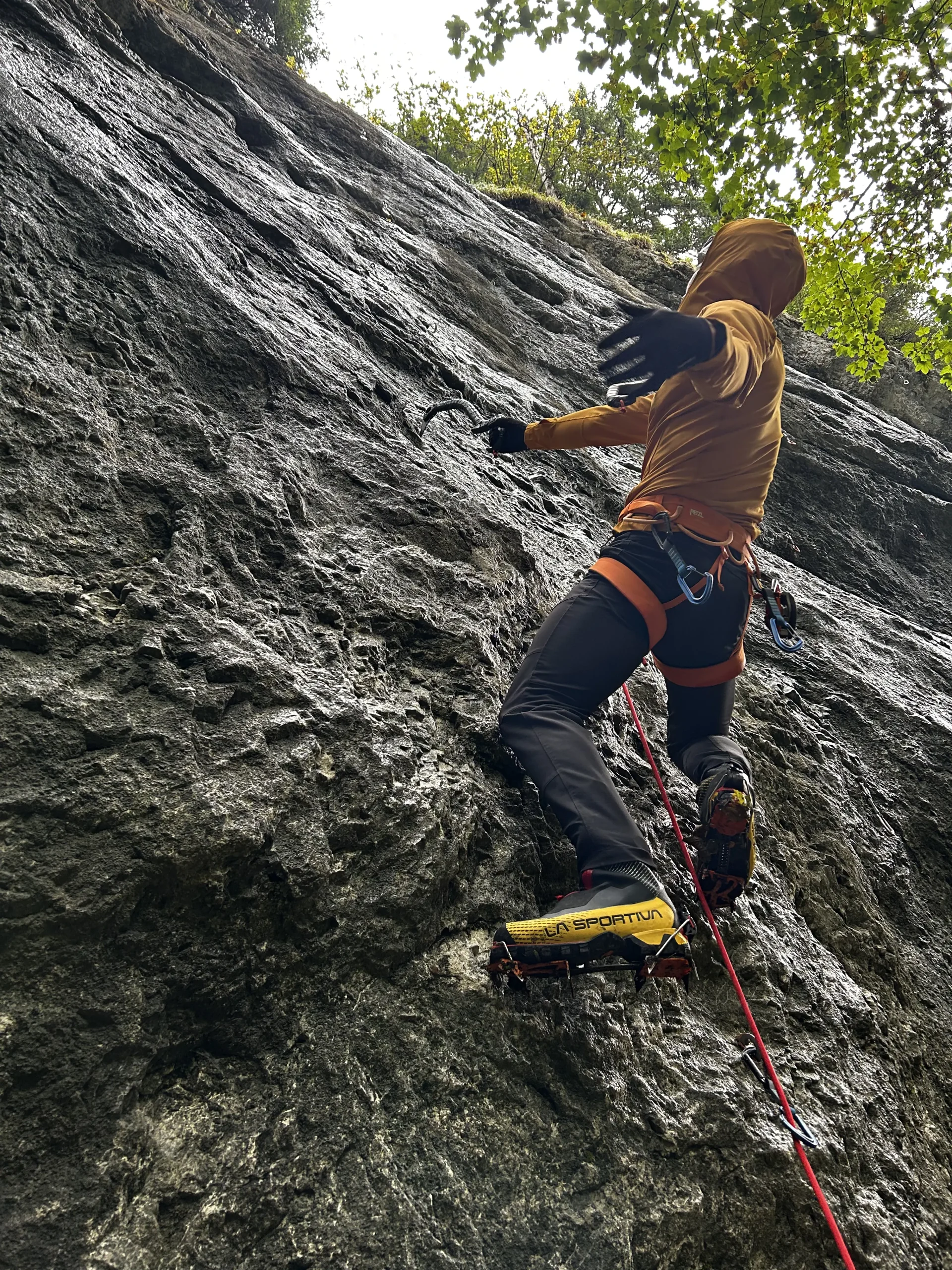 DRYTOOLING lezenie